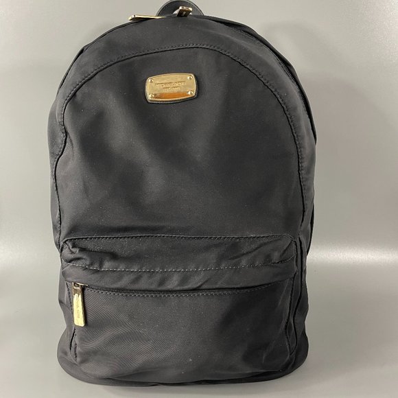 Michael Kors Black Nylon Jet Set Travel Large Backpack - Picture 1 of 16